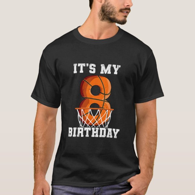 Camiseta 8th Birthday Sketll  (Frente)