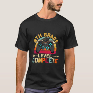 Camiseta 8Th Grade Level Complete Gamer Class Of 2023 23 Gr