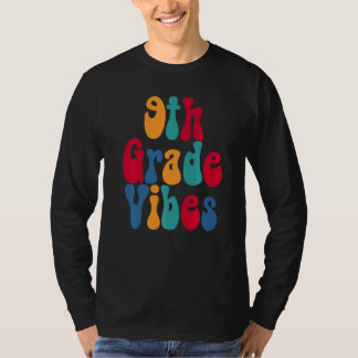 Camiseta 9º ano Vibes Volta às Aulas Meninos Meninas e Prof