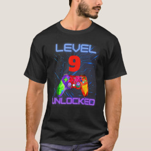 Camiseta 9º nono anos, Gamer Game Controller Son Teens