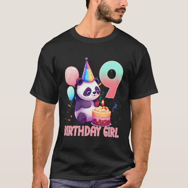 Camiseta 9º Py Animal Panda (Frente)