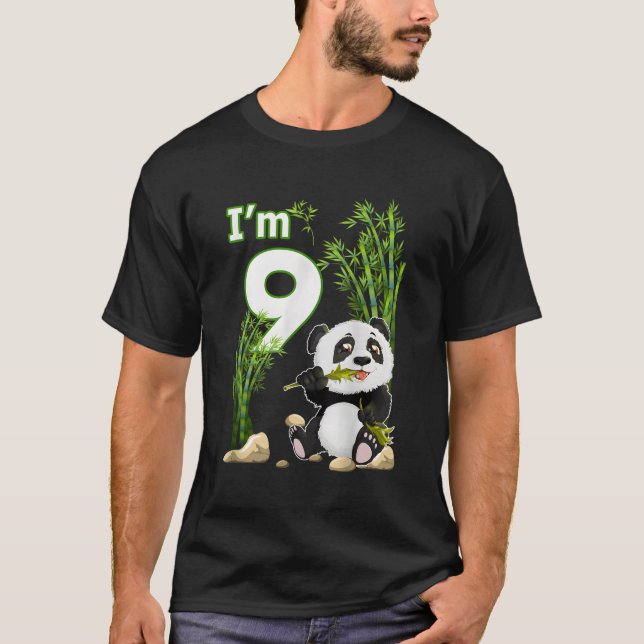 Camiseta 9º Py Animal Panda (Frente)