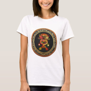 Camiseta [900] Dragões vermelhos e amarelos