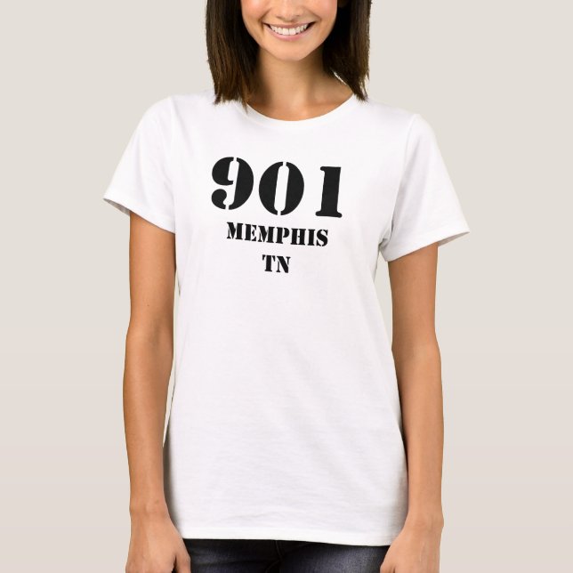 Camiseta 901 Memphis TN (Frente)