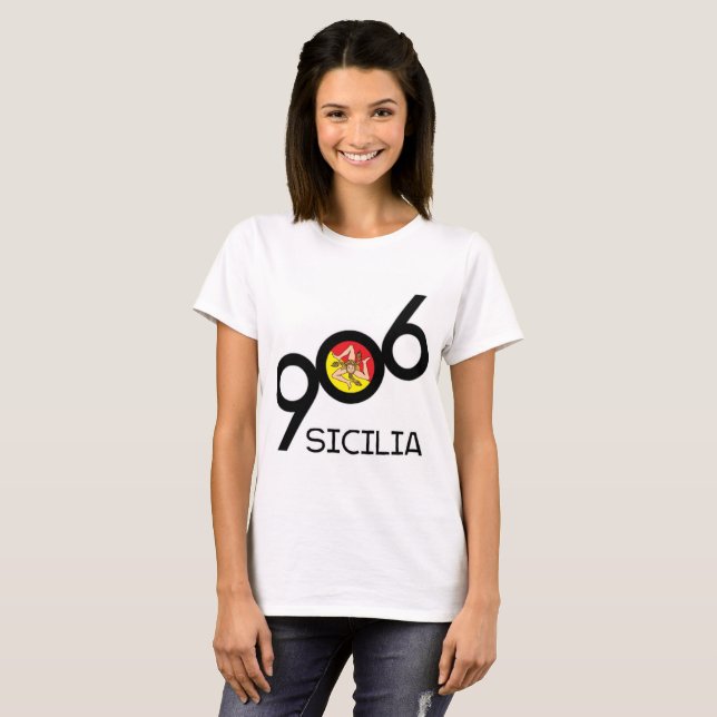 Camiseta 906 Sicilia Yooper Italiana (Frente Completa)
