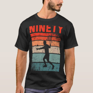 Camiseta 90 Aniversário Retro Tênis 90 Anos Mulheres