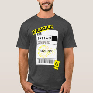 Camiseta 90 anos Rave Funny EDM Classic House Music Techno 