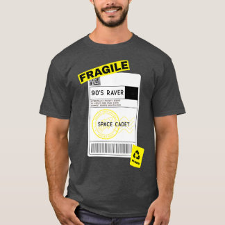 Camiseta 90 anos Rave Funny EDM Classic House Music Techno