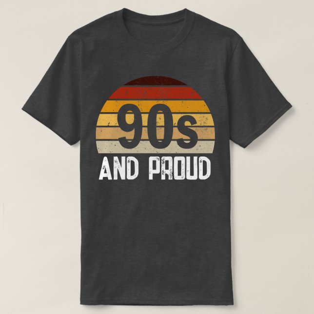 Camiseta 90 e retrorreflector orgulhoso (Frente do Design)