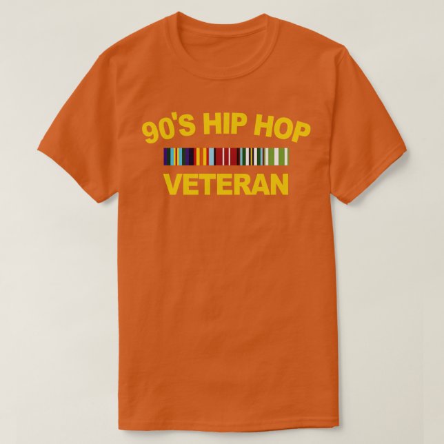Camiseta 90 Hip Hop Veteran Tapeçaria (Frente do Design)