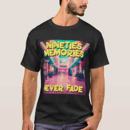 Camiseta 90 Memórias Nunca Desaparecem - Shopping Retro dos