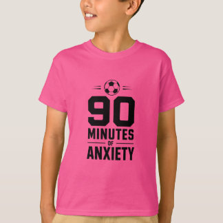 Camiseta 90 Minutos de Ansiedade – Fã de Futebol