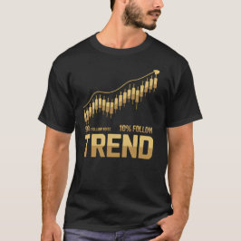 Camiseta 90% Seguir Ruído 10% Seguir Tendência - Mentalidad