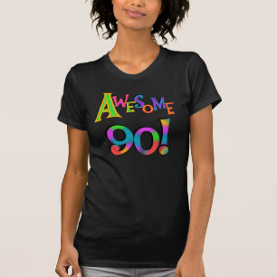 Camiseta 90 t-shirt impressionantes e Gifs do aniversário