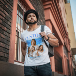 Camiseta 90's Bootleg Shirt Rap Style Vintage Custom Shirt