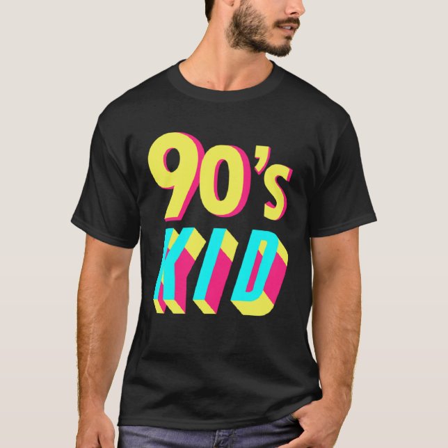 Camiseta 90s Costume Theme Party 90s Outfit Retro Party 90  (Frente)