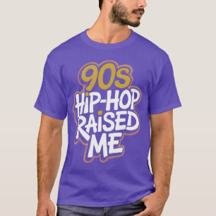Camiseta 90s HipHop Me Criou Cultura do Rap Old School