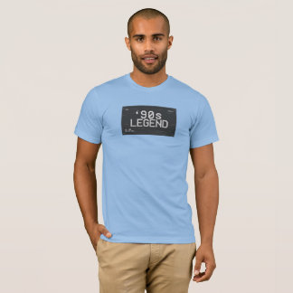 Camiseta 90s Legend Retro Glitch Design – Vintage 1990s Nos