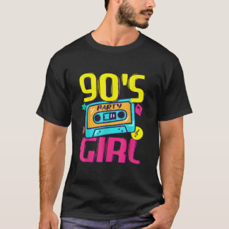 Camiseta 90s Meninas Roupa 90s Festas Festas Figuras 1990s 