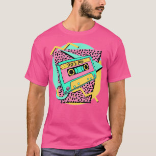 Camiseta 90S Retro Outfit De Volta Ao Cassete Vintage 90S