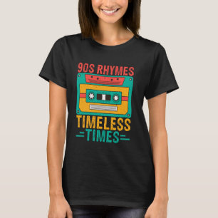 Camiseta 90s Rhymes Eterno Times 90s Hip Hop