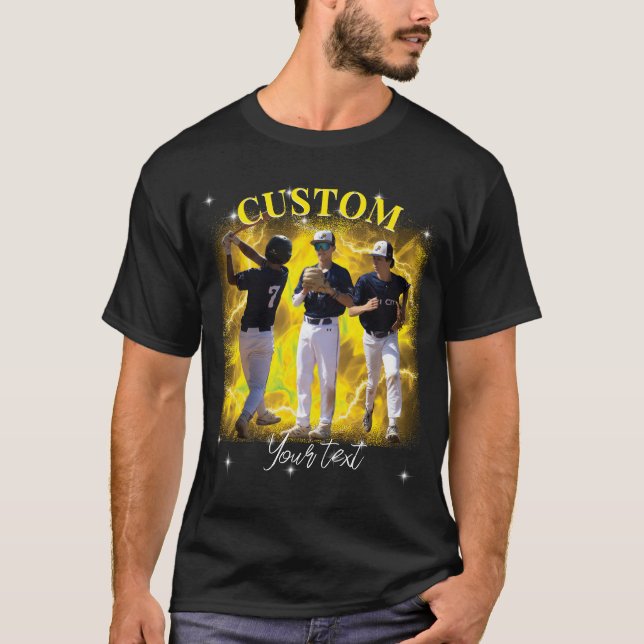 Camiseta 90's Sport Bootleg Rap Custom Photo (Frente)