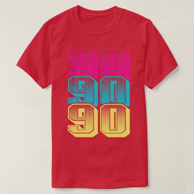 Camiseta 90s Vintage 1990s Noventa (Frente do Design)