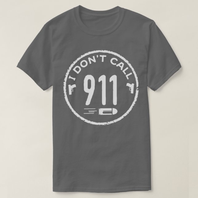 Camiseta 911 branco (Frente do Design)
