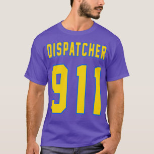 Camiseta 911 Expedidor com bandeira americana atrás