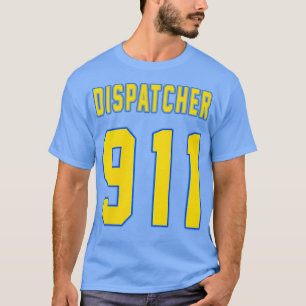 Camiseta 911 Expedidor com bandeira americana atrás