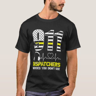 Camiseta 911 Expedidores Heroes Que Você Não Vê Engraçado O