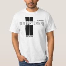 911 Lembre-se do T-Shirt 11 de setembro