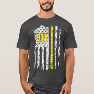 Camiseta 911 Operador de Expeditor American Flag 911