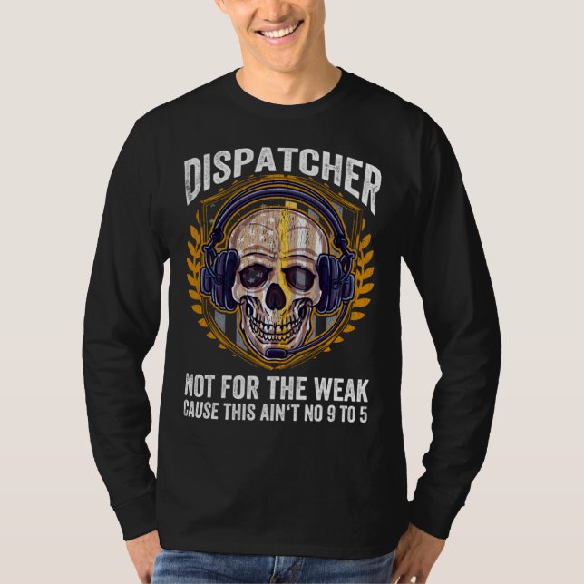 Camiseta 911 Operator Emergency Dispatchers 911 Dispatcher (Frente)