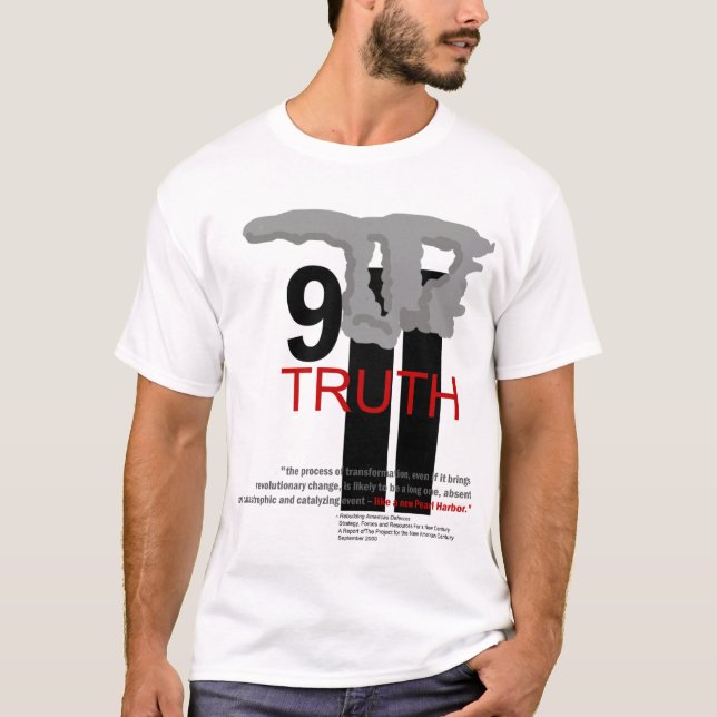Camiseta 911 torres da verdade (Frente)