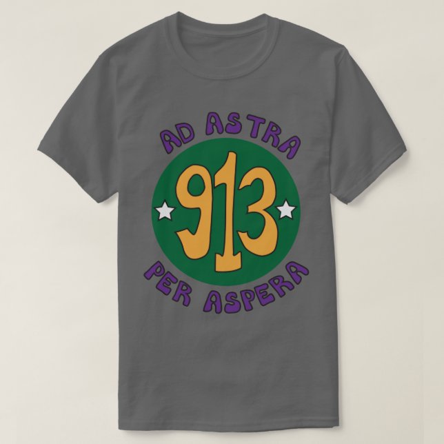 Camiseta 913 Ad Astra Por Aspera (Frente do Design)