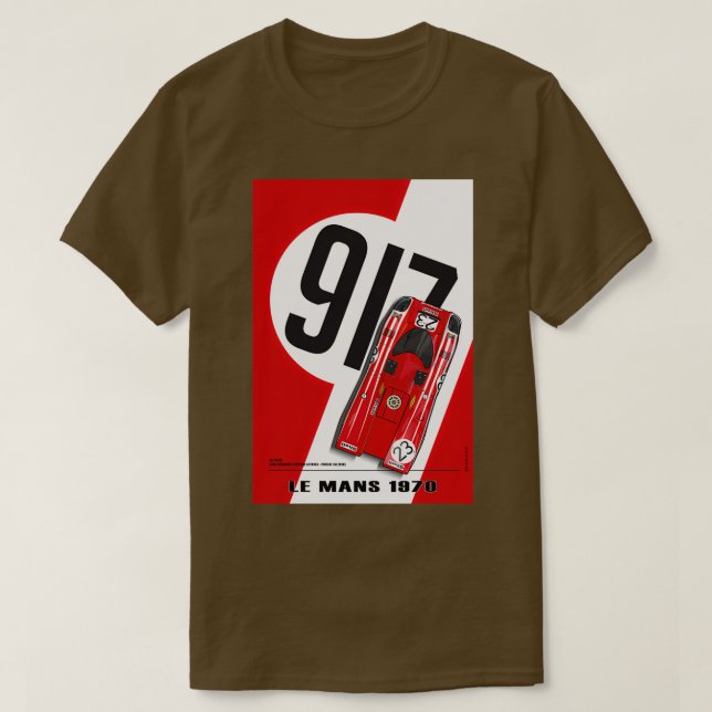 Camiseta 917 Herrmann Attwood  (Frente do Design)
