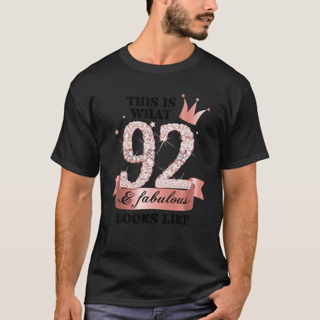 Camiseta 92 & Fabulous I Rose And White Party Group Candid  (Frente)