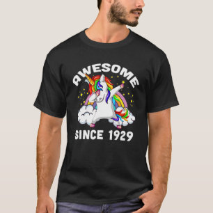 Camiseta 93 Anos De Idade 1929 93O Aniversário Presente Un