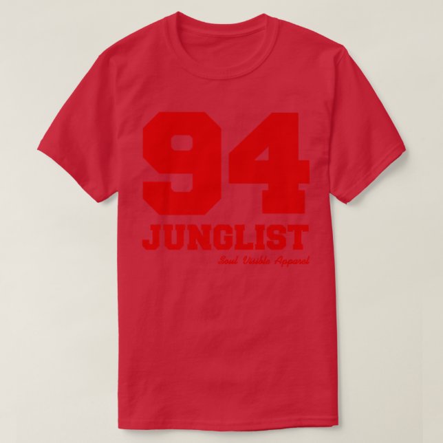 Camiseta 94 Junglist 1994 Jungle Music Lovers (Frente do Design)