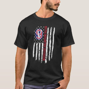 Camiseta 95ª Divisão de Infantaria Bandeira Americana
