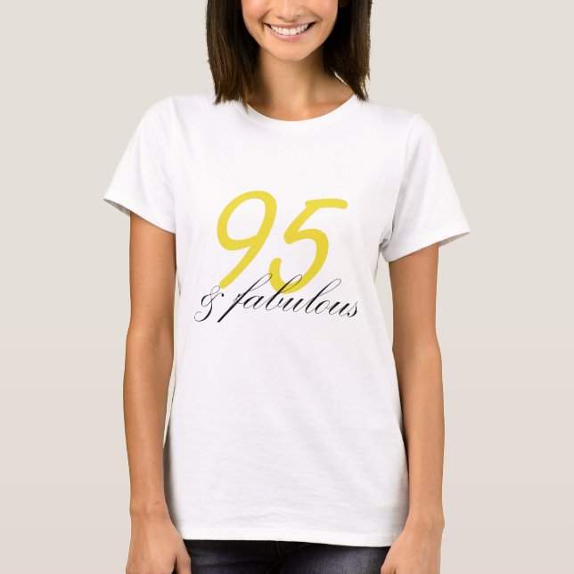 Camiseta 95 e fabuloso (Frente)