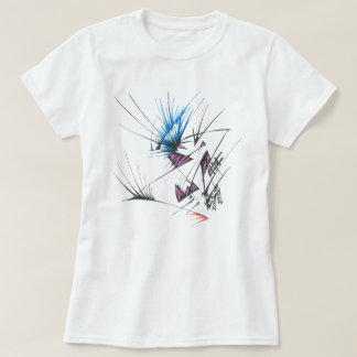 Camiseta 96 Arte Tribal Abstrato Colorido de Tatuagem