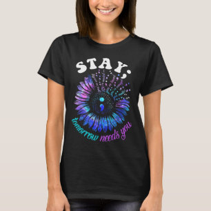 Camiseta 988 Prevenção Suicida Permanência Amanhã Precisa D