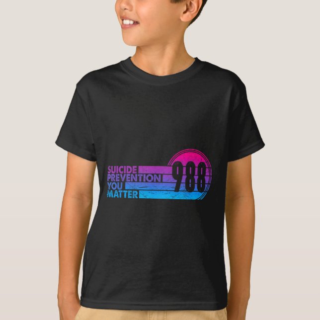 Camiseta 988 Shirt Suicide Prevention Lifeline 988 Awarenes (Frente)