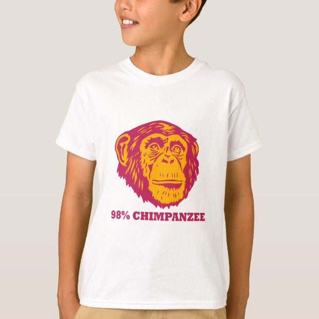 Camiseta 98% Chimpanzé (Frente)