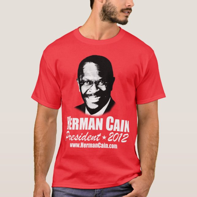 Camiseta 999 Herman Cain 2012 (Frente)