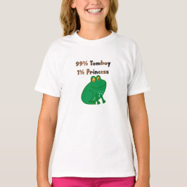 Camiseta 99% Tomboy 1% Princesa