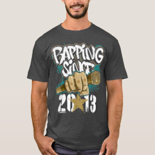 Camiseta 9.º aniversário Desde 2013 para Rapper Hip Hop Mus
