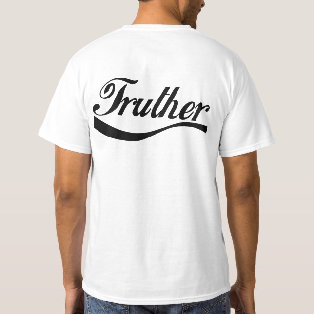 Camiseta 9/11 de tshirt de Truther (Verso)